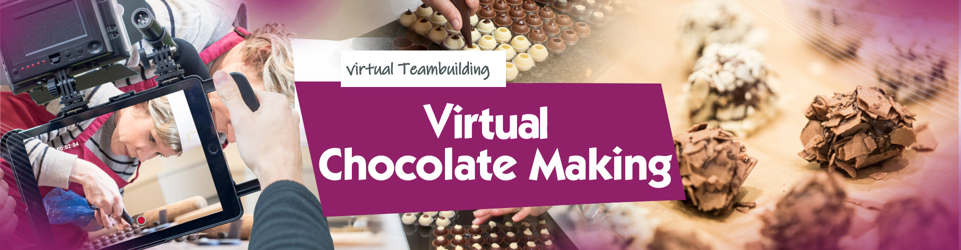 Virtual Chocolate Making - Banner